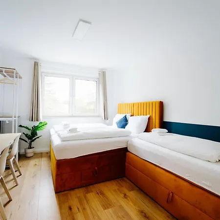 Apartment Jenapartments For6 Boxspring & Smart Tv & Waschmaschine Jena