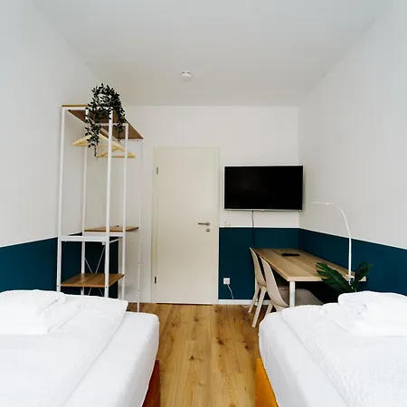 Jenapartments For6 Boxspring & Smart Tv & Waschmaschine