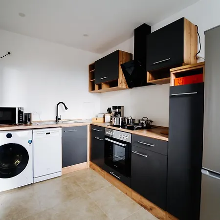 Jenapartments For6 Boxspring & Smart Tv & Waschmaschine Apartment *