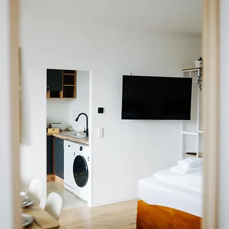 Apartment Jenapartments For6 Boxspring & Smart Tv & Waschmaschine Jena