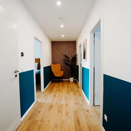 Jenapartments For6 Boxspring & Smart Tv & Waschmaschine Apartment