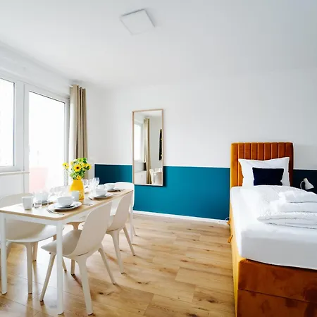 Jenapartments For6 Boxspring & Smart Tv & Waschmaschine Jena